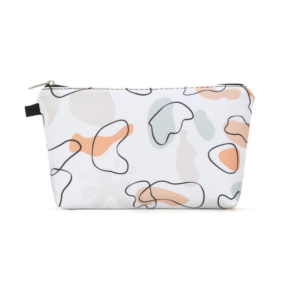 White (White) Woman Small Purse Stylish Makeup Bag Pouch Cosmetic Bag For Ladies