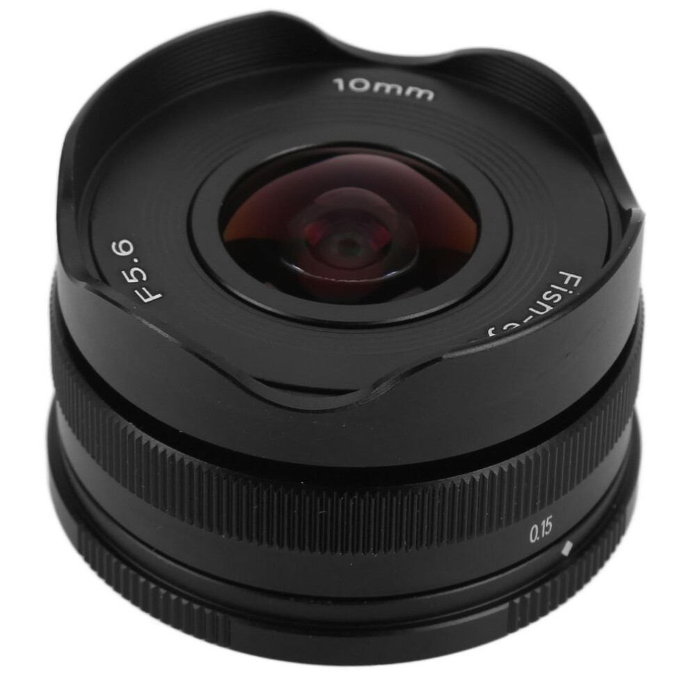 10mm F5.6 Wide Angle Fisheye Lens For Fuji Xt4 Xt3 Xt30 Xs10 Xpro2 Fx Mount Camera