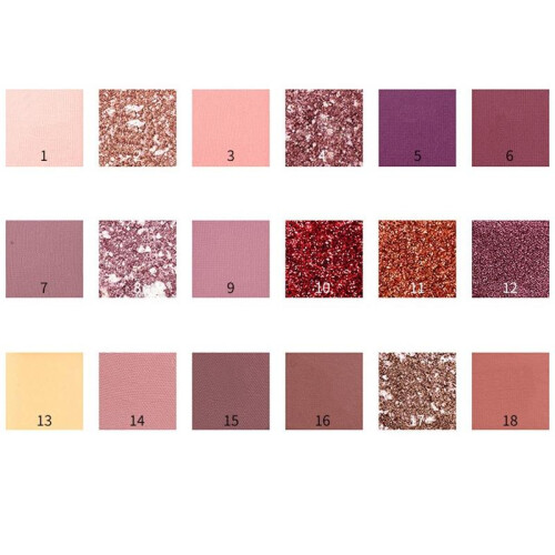 Eyeshadow 18 Colors Makeup Palette Shimmer Matte Pigmented Eye Shadow 2
