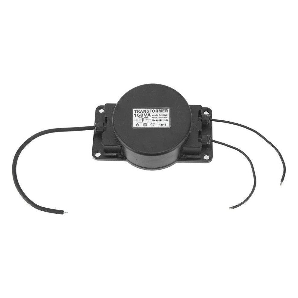 160w Transformer Power Driver 220v To 12v Ip68 Waterproof For Low Voltage Lamps Underwater Lights