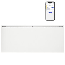 (1000W) Adax Famn Wifi Electric Panel Heater, Wall Mounted