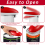 (black) Portable Electric Can Opener Smooth Edge Automatic 3