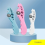 (Blue) Multi-Functional Medical Bottle Opener Plastic Via 4