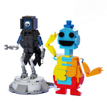 (B 2Pcs) Poppy Playtime Doey the Doughman Building Blocks Smiling Critters Building Blocks Toys