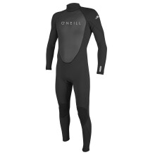 O'Neill Uomo Reactor-2 3/2mm Muta Intera con Zip Posteriore, Nero/Nero, MT