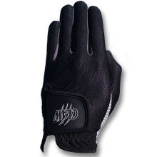 Guanto da golf CaddyDaddy Claw da uomo - Guanto da golf traspirante e duraturo (nero, piccolo, lato sinistro)