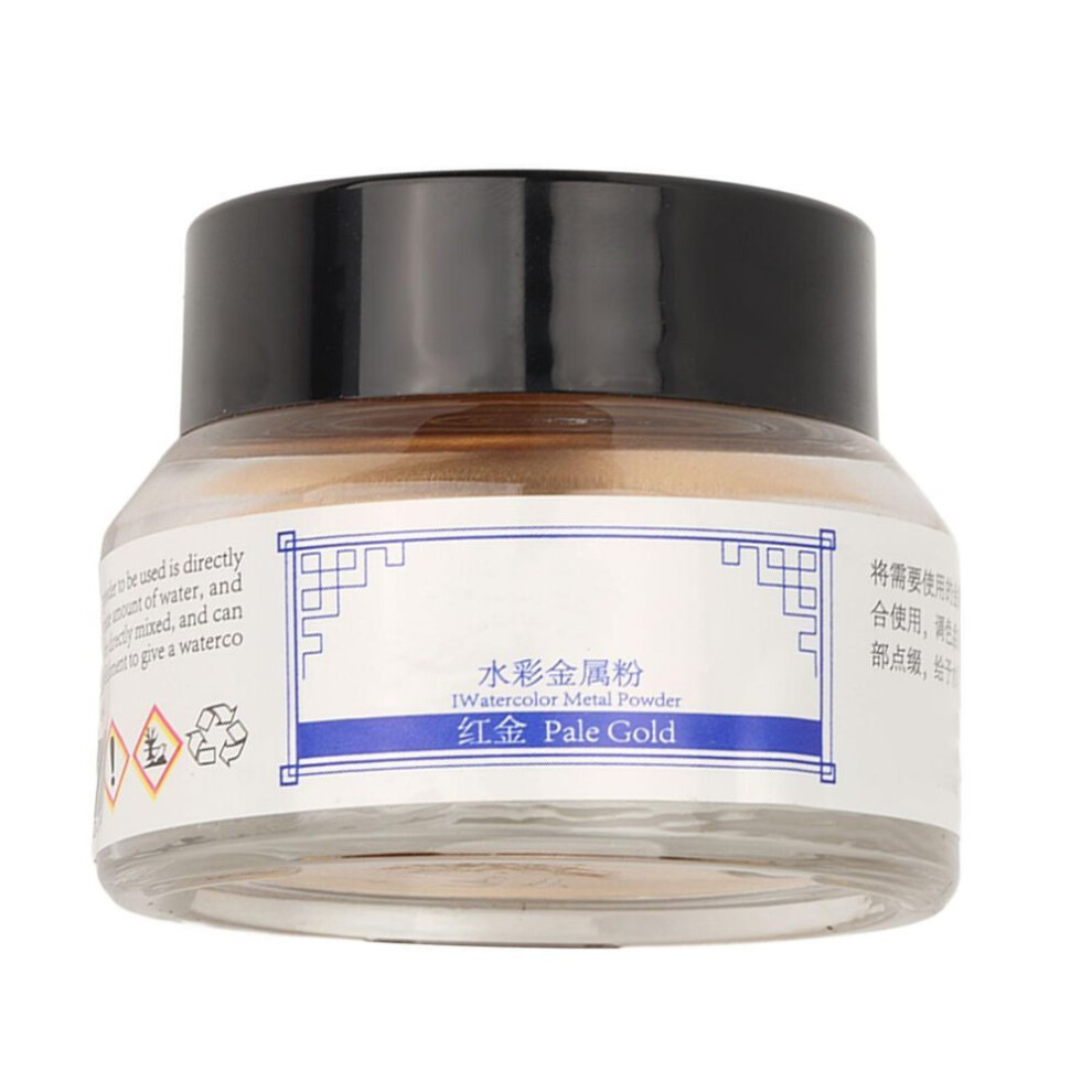 Metallic Pigment Powder Red Gold Delicate Paste Shiny Sparkling Adhesive Epoxy Resin Pigment For