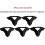 GoodCube Cube Stand Plastic Speed Cube Holder - Black Cube Base - 5pcs 2