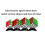 GoodCube Cube Stand Plastic Speed Cube Holder - Black Cube Base - 5pcs 4