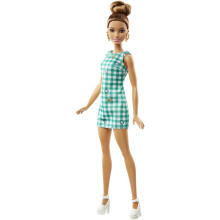 Barbie Fashionistas pop 50 smaragdgroene ruit