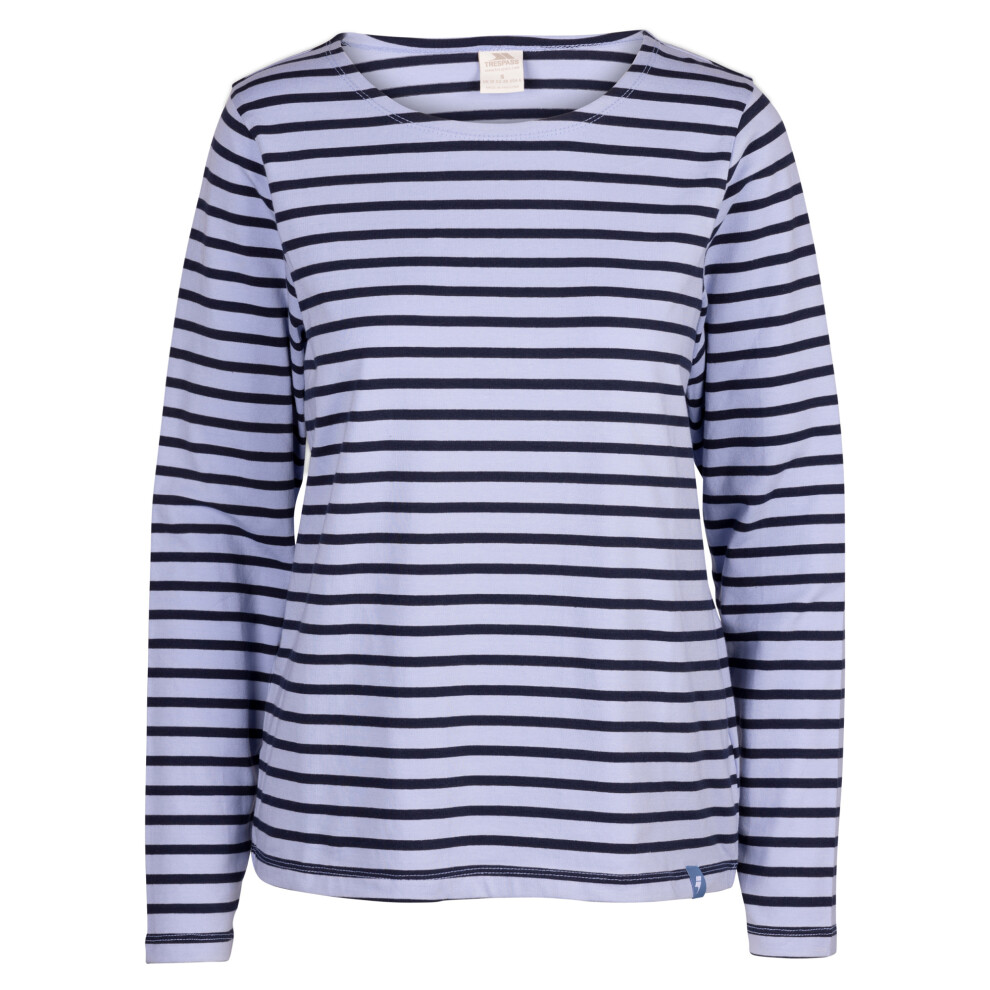 (L, Cool Blue) Trespass Womens/Ladies Karen Yarn Dyed Stripe Shirt