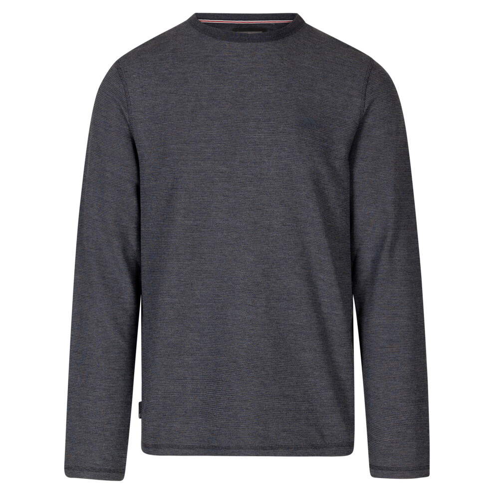 (3XL, Dark Flint Marl) Trespass Mens Calverley Sweatshirt
