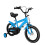 14inch Blue Children's Bike with Practice Wheels 6