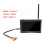 Monitor TN FPV de 7 polegadas, 5.8G, 48 canais, tela LCD TFT 1024x600, DC 7-16V 2