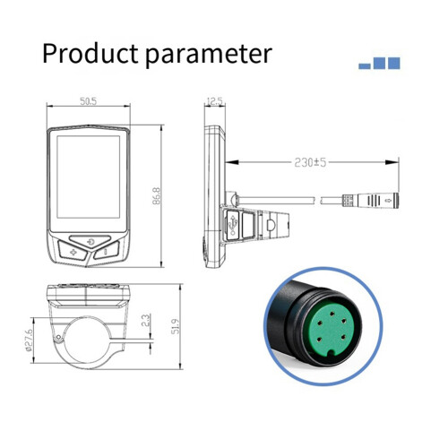 B02n Electric Bicycle Display Instrument 2