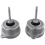 1Pair Car Engine Motor Mount for 911 997 Turbo 1