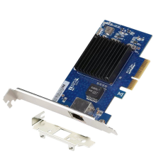 Carte réseau PCIE 3.0 4X 10G AQC107 pour serveur compatible avec X8/X16