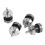 Μοτοσικλέτα Βίδα Sissy Bar Saddlebag Mounting Bools Kit για Ινδικό 2