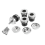 Μοτοσικλέτα Βίδα Sissy Bar Saddlebag Mounting Bools Kit για Ινδικό 1