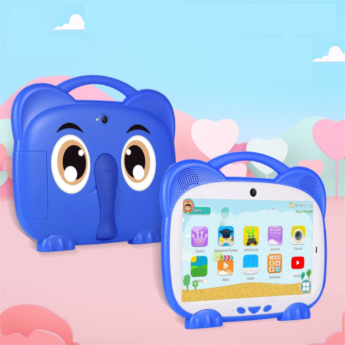 7-Zoll-Kinder-Tablet für Studium, Bildung, Kindergeschenk, Kindersoftware, Grün 2