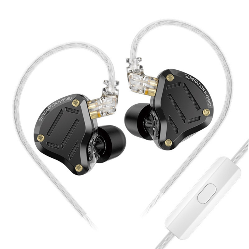 Driver Earphones Noise Cancelling Hifi In-Ear Heavy Bass Earbuds,B 4853741888187