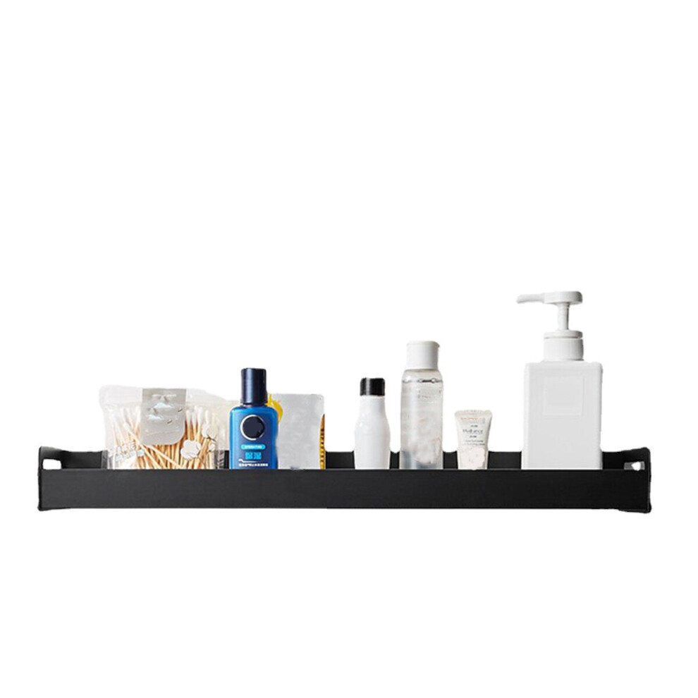 (12×60cm) Punch-free Kitchen Seasoning Rack Space Aluminum Bathroom Racks Hand-washing Toilet Storage Table Kitchen Pendant