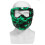 (Light Green) Motorcycle Helmet Detachable Modular Mask Shield Goggles Full Face Protect 14