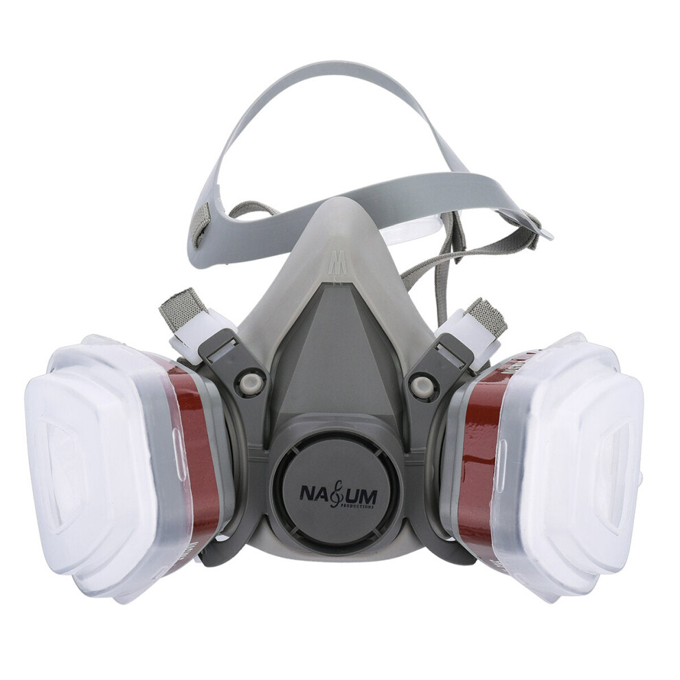 Gas Mask Half Mask Nasum For Painting Dust Chemicals Machine Polishing Welding Pesticides And Other Work Protection 8727971656808