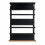(Black) Magnetic Refrigerator Hanger Rack Spice Holder Storage Shelf Kitchen Storage Rack 5