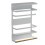 (Black) Magnetic Refrigerator Hanger Rack Spice Holder Storage Shelf Kitchen Storage Rack 7