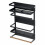 (Black) Magnetic Refrigerator Hanger Rack Spice Holder Storage Shelf Kitchen Storage Rack 3