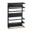 (Black) Magnetic Refrigerator Hanger Rack Spice Holder Storage Shelf Kitchen Storage Rack 1