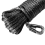 Synthetic Winch Rope Kit, Winch Hook, Pull Strap,Black 5