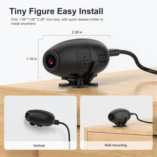 Mini Wireless Home Security Camera with Remote Access 2