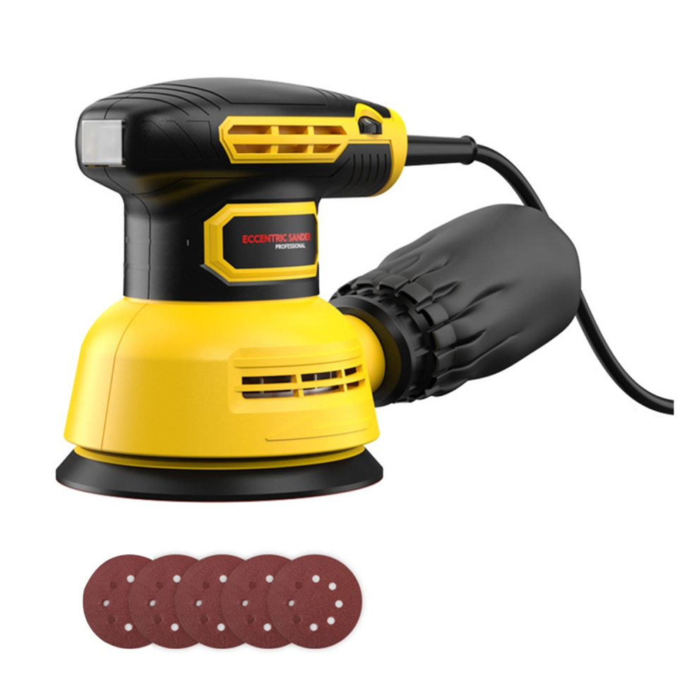 5-Inch Random Orbital Sander For Woodworking Eu Plug 4853741891057