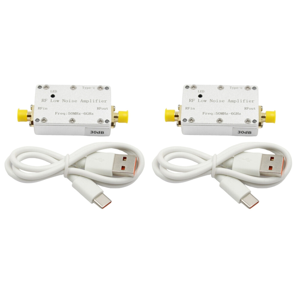 Amplificatore Rf A Basso Rumore 50M-6Ghz Ricevitore Di Pilotaggio Lna Ad Alto Guadagno 30Db