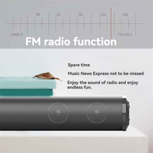 Wireless Bluetooth Sound Bar, Powerful Stereo Surround Sound,