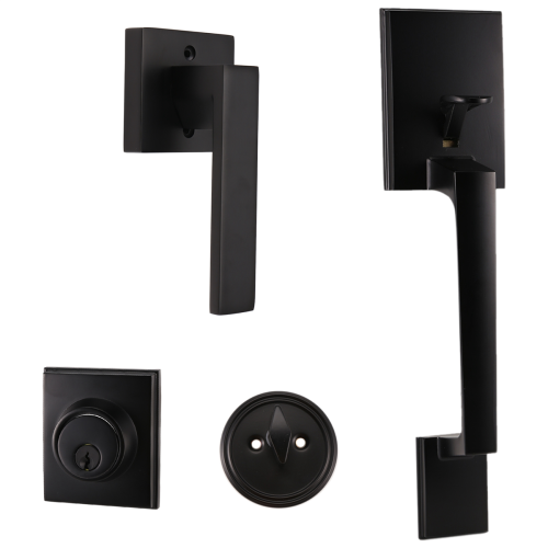 American style large handle door locks 2