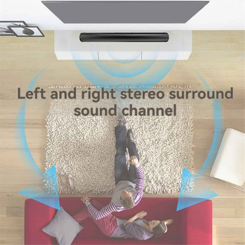 Wireless Bluetooth Sound Bar, Powerful Stereo Surround Sound, 1