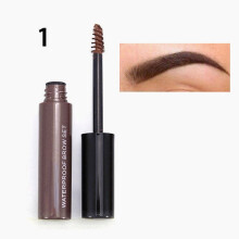 (Dark Black) Brown Eyebrow Dyed Cream Enhancer Gel Eye Makeup Colored Black Coffee Waterproof 4 Colors