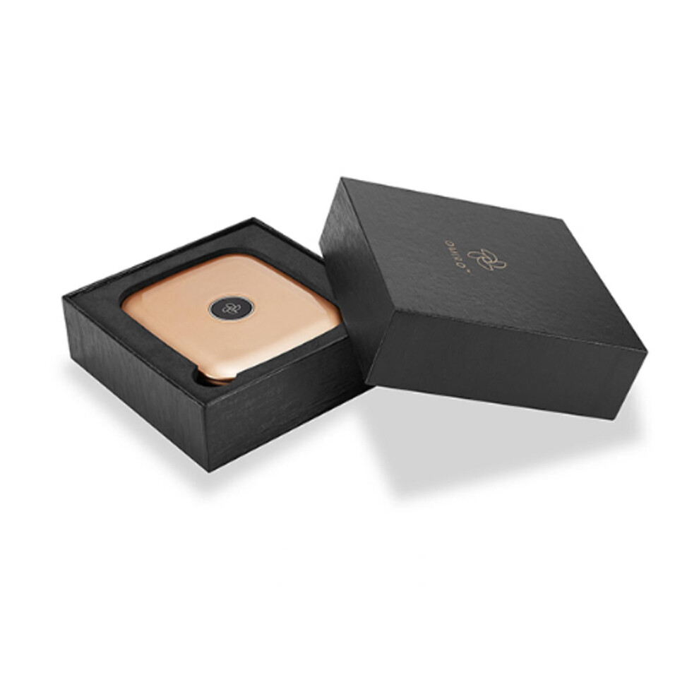 (Rose Gold) Mini Wireless Charger Charging LED Makeup Mirrors USB For Phones