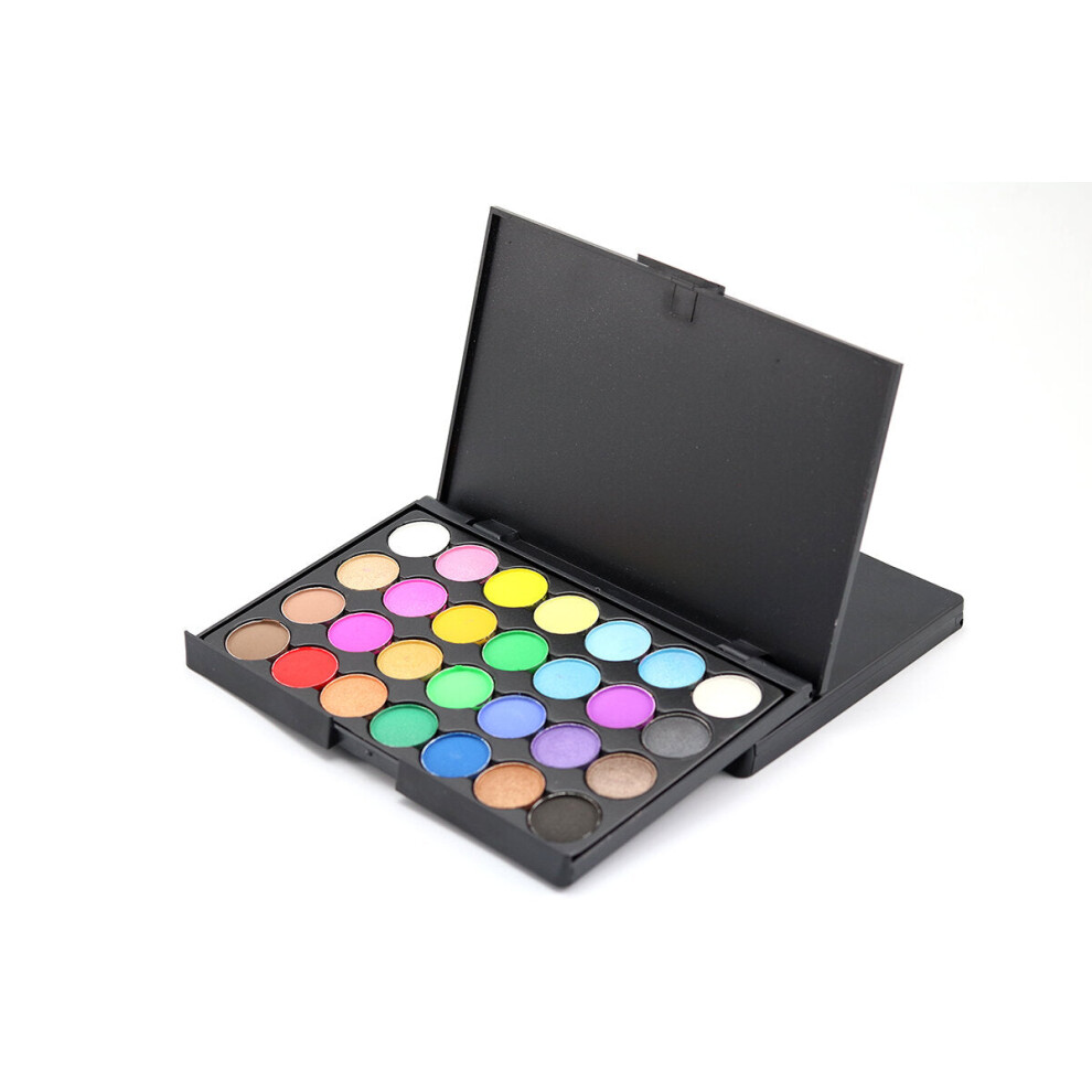 (#02) 28 Color Eye Shadow Matte Pearly Smoky Earthy Highlight Eyeshadow Palette