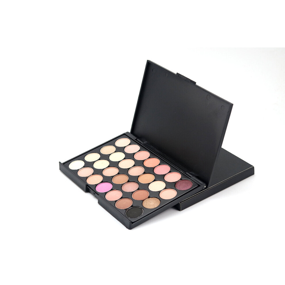 (#01) 28 Color Eye Shadow Matte Pearly Smoky Earthy Highlight Eyeshadow Palette