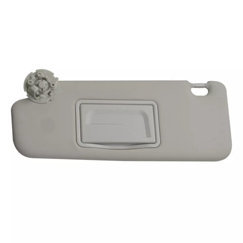 1 Pair Sun Visor With Mirror Gray 4851507255808