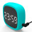 (White) Meng Pet TV LED Display Digital Thermometer Multi-bed Children's Multi-function Snooze Function Thermometer 5