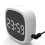 (White) Meng Pet TV LED Display Digital Thermometer Multi-bed Children's Multi-function Snooze Function Thermometer 1