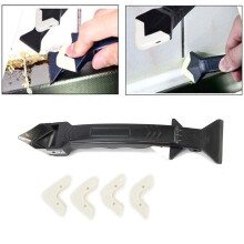 3 in 1 Silicone Sealant Remover Tool Kit Set Scraper Caulking Mould Removal