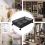 for Clothes, Blankets Foldable Shoe Organizer black 5