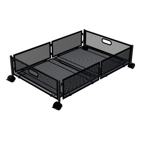 for Clothes, Blankets Foldable Shoe Organizer black 2
