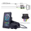 24V-60V M7C-2 E-Bike LCD-kleurendisplaymeter met USB UART,A 2